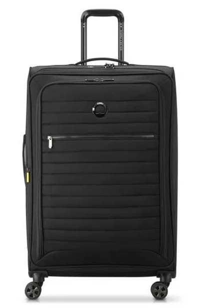 Delsey Cruise 3.0 28-inch Softside Spinner Luggage In Black