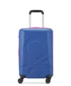 Delsey Fabrica 19" Carry-on Spinner In Blue
