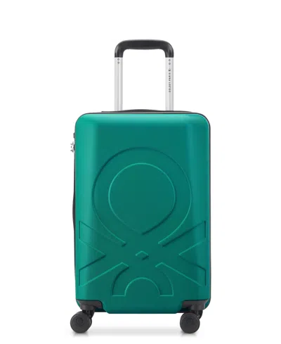 Delsey Fabrica 19" Carry-on Spinner In Green