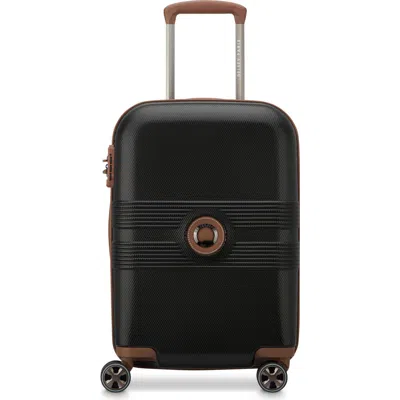 Delsey Flanerie Hardside Carry-on Luggage In Black