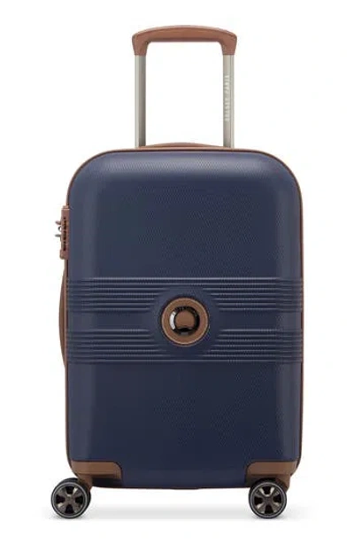 Delsey Flanerie Hardside Carry-on Luggage In Blue