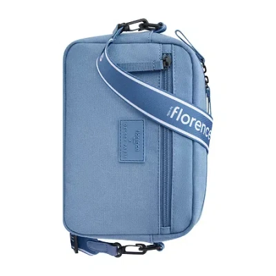 Delsey Florence By Mills X  Paris Free-spirit Crossbody Bag In Blue