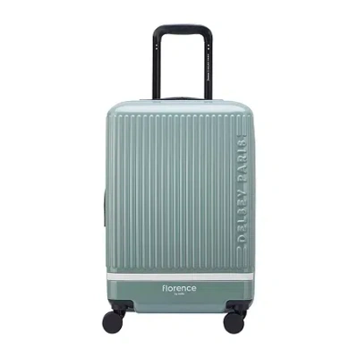 Delsey Florence By Mills X  Paris Spin Me Away 20" Hardside Luggage In Green