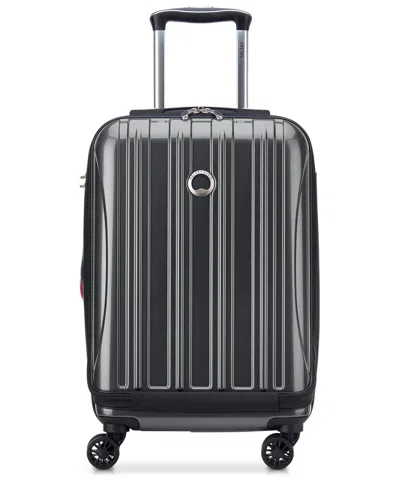 Delsey Helium Aero Expandable Spinner Carry-on In Black
