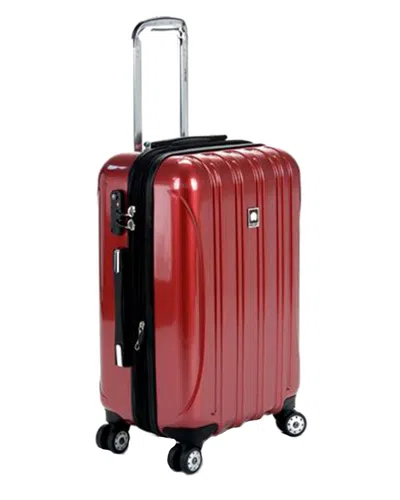 Delsey Helium Aero Expandable Spinner Carry-on In Red