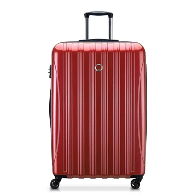 Delsey Helium Aero Expandable Spinner Large 29" In Red