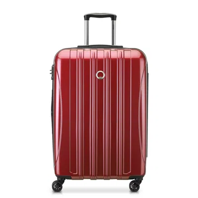 Delsey Helium Aero Expandable Spinner Medium 25" In Red