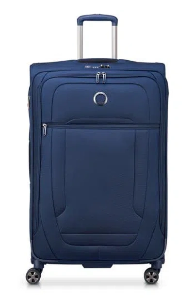 Delsey Helium Dlx 29-inch Softside Spinner Luggage In Blue