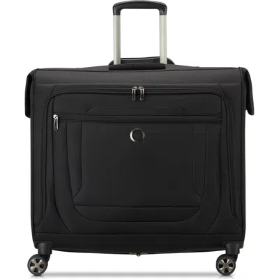 Delsey Helium Dlx Cabin Spinner Carry-on Bag In Black