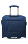 Delsey Helium Dlx Cabin Spinner Carry-on Bag In Navy