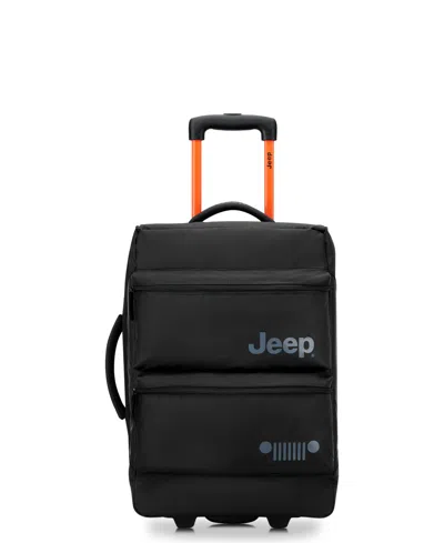 Delsey Js006b 20" Rolling Duffel In Black