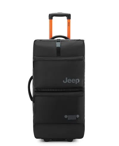 Delsey Js006b 27" Rolling Duffel In Black