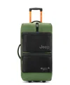 Delsey Js006b 27" Rolling Duffel In Elm Green