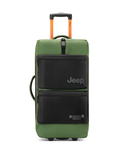 Delsey Js006b 27" Rolling Duffel In Elm Green