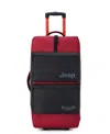 Delsey Js006b 27" Rolling Duffel In Tomato