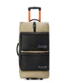 Delsey Js006b 27" Rolling Duffel In Warm Sand