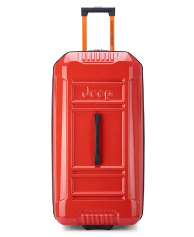Delsey Rempart Expandable Trunk Spinner (80cm) In Tomato