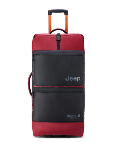 Delsey Js006b 31" Rolling Duffel In Tomato