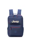 Delsey Jeep Multi-purpose Backpack In Blue