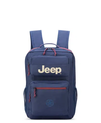 Delsey Jeep Multi-purpose Backpack In Blue