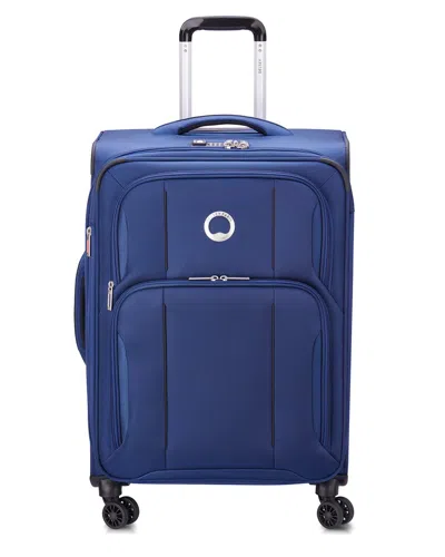 Delsey Optimax Lite 20 24 Expandable Spinner In Blue