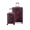 Delsey Paris Alexis Hardside 2-piece (21"/29") Expandable Spinner Luggage Set In Burgundy