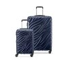 Delsey Paris Alexis Hardside 2-piece (21"/29") Expandable Spinner Luggage Set In Navy
