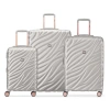 Delsey Paris Alexis Hardside 3-piece (21"/25"/29") Expandable Spinner Luggage Set In Gray