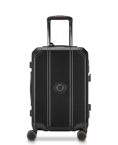 Delsey Paris Alu'r Carry-on Spinner In Black