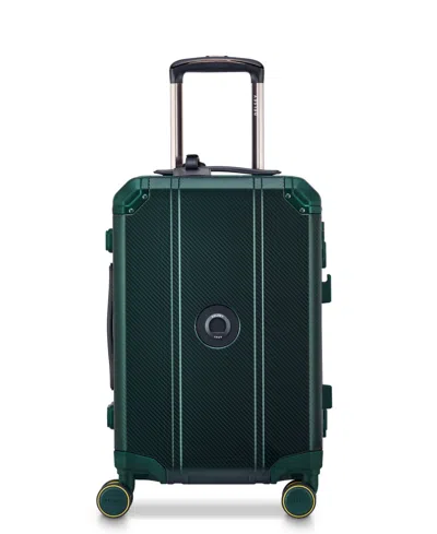 Delsey Paris Alu'r Carry-on Spinner In Green