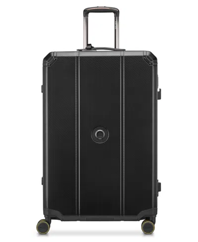 Delsey Paris Alu'r Large Check-in Spinner In Black