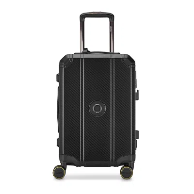 Delsey Paris Alu'r Spinner Carry On In Black