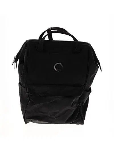 Pre-owned Delsey Paris Backpack In Black