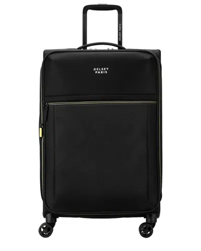 Delsey Paris Brochant Expandable Medium Softside Luggage In Black