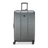 Delsey Paris Cadence Expandable Spinner Suitcase In Silver