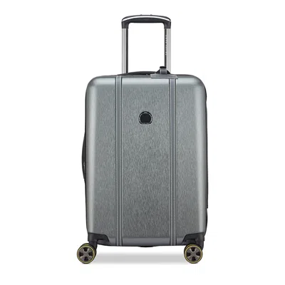 Delsey Paris Candence Expandable Carry On Suitcase In Silver