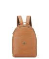 Delsey Paris Chatelet 12.25" Leather Backpack In Pattern