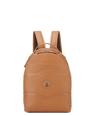 Delsey Paris Chatelet 12.25" Leather Backpack In Pattern