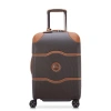 Delsey Paris Chatelet Air 2.0 Carry On 21 Inch Hardside Luggage With Spinner Wheels In Brown