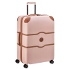 Delsey Paris Chatelet Air 2.0 Checked-large 28 Inch Hardside Luggage With Spinner Wheels In Blush