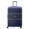 Delsey Paris Chatelet Air 2.0 Checked-large 28 Inch Hardside Luggage With Spinner Wheels In Navy Blue