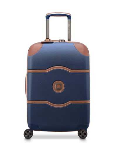 Delsey Paris Chatelet Air 2.0 Large Carry-on Spinner In Blue