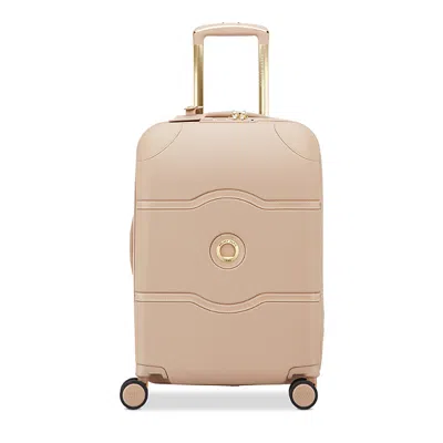 Delsey Paris Chatelet Air 2.0 Large Spinner Carry On Suitcase In Nude