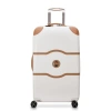 Delsey Paris Chatelet Air 2.0 Medium Checked-26 Inch Hardside Luggage Trunk With Spinner Wheels In Brown