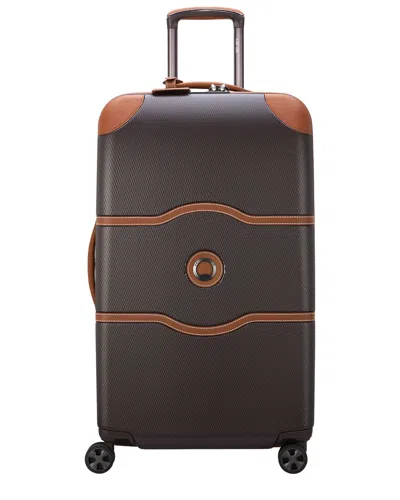 Delsey Paris Chatelet Air 2.0 Trunk 26 Spinner In Brown