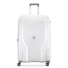 Delsey Paris Clavel Hardside Large Expandable Luggage With Spinner Wheels In White
