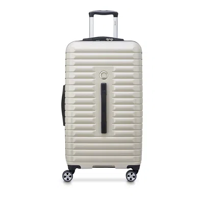 Delsey Paris Cruise 3.0 26 Spinner Trunk In Glossy Latte