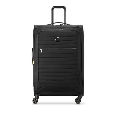 Delsey Paris Cruise 3.0 Soft 28 Expandable Spinner In Black