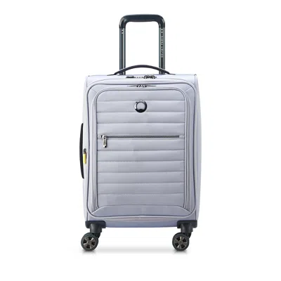 Delsey Paris Cruise 3.0 Soft Expandable Carry-on In Platinum