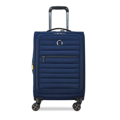 Delsey Paris Cruise 3.0 Soft Expandable Carry-on In Blue